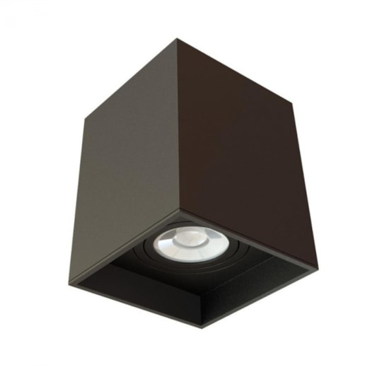 SPOT DE SOBREPOR BOX QUADRADO DICROICA PAR16 TERMOPLÁSTICO PRETO | MOON ILUMINAÇÃO 1060623 SPOT DE SOBREPOR BOX QUADRADO DICROICA PAR16 TERMOPLÁSTICO PRETO | MOON ILUMINAÇÃO 1060623