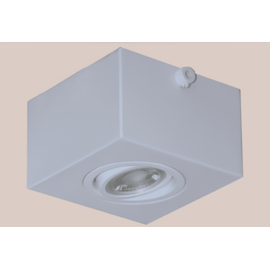 SPOT DE SOBREPOR DIR. COM 1 ENT. 0º FIO EXTERNO 13,3X13,3X12CM PAR20 E27 ALUMÍNIO | BELLUCE G2400/1 SPOT DE SOBREPOR DIR. COM 1 ENT. 0º FIO EXTERNO 13,3X13,3X12CM PAR20 E27 ALUMÍNIO | BELLUCE G2400/1