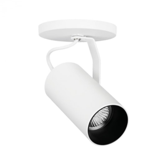 SPOT DE SOBREPOR FLOW PAR20 12,5X15X13,2CM ALUMÍNIO BRANCO | STELLA STL22002BR