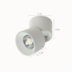 SPOT DE SOBREPOR LED ALNY REDONDO 3000K 10W BIVOLT Ø7X5CM ALUMÍNIO BRANCO | NORDECOR 2134