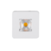 SPOT DE SOBREPOR LED ASIS QUADRADO 3000K 5W BIVOLT BRANCO | NORDECOR 6170