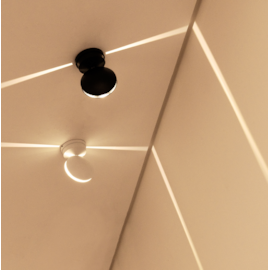 SPOT DE SOBREPOR LED AUSTER 10° 3000K 6W BIVOLT PRETO | NORDECOR 6430