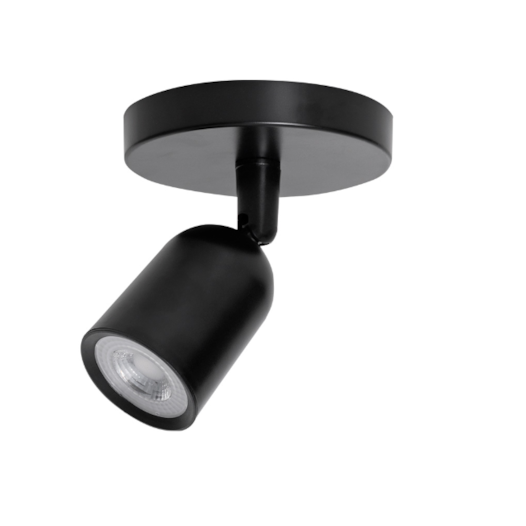 SPOT DE SOBREPOR LED BASIC COM CANOPLA 3000K 7W BIVOLT PRETO | NORDECOR 6132 SPOT DE SOBREPOR LED BASIC COM CANOPLA 3000K 7W BIVOLT PRETO | NORDECOR 6132