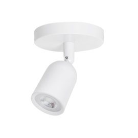 SPOT DE SOBREPOR LED BASIC COM CANOPLA 4000K 7W BIVOLT BRANCO | NORDECOR 6131