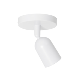 SPOT DE SOBREPOR LED BASIC COM CANOPLA 4000K 7W BIVOLT BRANCO | NORDECOR 6131