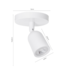 SPOT DE SOBREPOR LED BASIC COM CANOPLA 4000K 7W BIVOLT BRANCO | NORDECOR 6131