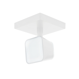 SPOT DE SOBREPOR LED CYLIN 3000K 7W BIVOLT 13,3X8X8CM POLICARBONATO BRANCO | NORDECOR 6266