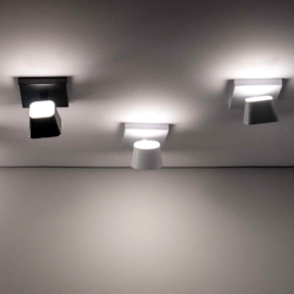 SPOT DE SOBREPOR LED CYLIN 3000K 7W BIVOLT 13,3X8X8CM POLICARBONATO BRANCO | NORDECOR 6266