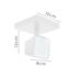 SPOT DE SOBREPOR LED CYLIN 3000K 7W BIVOLT 13,3X8X8CM POLICARBONATO BRANCO | NORDECOR 6266