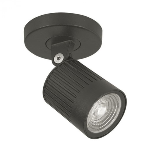 SPOT DE SOBREPOR LED MINI PERGO DE CANOPLA MARQUISE E PERGOLADO EXTERNO PRETO 6W 2700K | INTERLIGHT 3037-MD-S SPOT DE SOBREPOR LED MINI PERGO DE CANOPLA MARQUISE E PERGOLADO EXTERNO PRETO 6W 2700K | INTERLIGHT 3037-MD-S