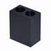SPOT DE SOBREPOR LED POWERUS 2 FOCOS IRC 90 3000K 4W BIVOLT 7X5,5X3,6CM PRETO | NORDECOR 6398