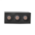SPOT DE SOBREPOR LED POWERUS 3 FOCOS IRC 90 3000K 6W BIVOLT 7X8,4X3,6CM PRETO | NORDECOR 6400
