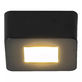 SPOT DE SOBREPOR LED SATERI QUADRADO 3000K 5W BIVOLT 6,2X6,2X2,6CM ALUMÍNIO PRETO | BELLA ILUMINAÇÃO SAT1ST01PT006 SPOT DE SOBREPOR LED SATERI QUADRADO 3000K 5W BIVOLT 6,2X6,2X2,6CM ALUMÍNIO PRETO | BELLA ILUMINAÇÃO SAT1ST01PT006
