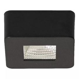 SPOT DE SOBREPOR LED SATERI QUADRADO 3000K 5W BIVOLT 6,2X6,2X2,6CM ALUMÍNIO PRETO | BELLA ILUMINAÇÃO SAT1ST01PT006 SPOT DE SOBREPOR LED SATERI QUADRADO 3000K 5W BIVOLT 6,2X6,2X2,6CM ALUMÍNIO PRETO | BELLA ILUMINAÇÃO SAT1ST01PT006
