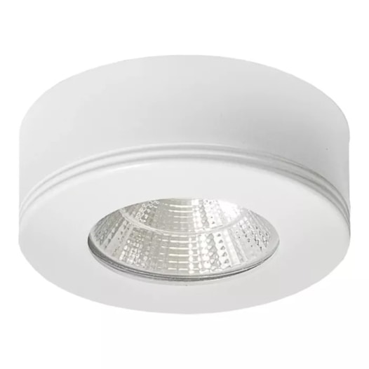 SPOT DE SOBREPOR LED SATERI REDONDO 3000K 5W BIVOLT 7,3X2,6CM ALUMÍNIO BRANCOO | BELLA ILUMINAÇÃO SAT1ST01BR007 SPOT DE SOBREPOR LED SATERI REDONDO 3000K 5W BIVOLT 7,3X2,6CM ALUMÍNIO BRANCOO | BELLA ILUMINAÇÃO SAT1ST01BR007