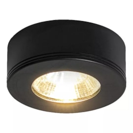 SPOT DE SOBREPOR LED SATERI REDONDO 3000K 5W BIVOLT 7,3X2,6CM ALUMÍNIO PRETO | BELLA ILUMINAÇÃO SAT1ST01PT007 SPOT DE SOBREPOR LED SATERI REDONDO 3000K 5W BIVOLT 7,3X2,6CM ALUMÍNIO PRETO | BELLA ILUMINAÇÃO SAT1ST01PT007