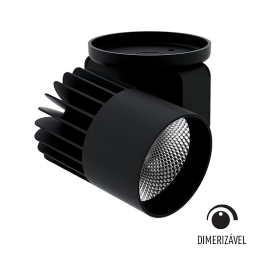 SPOT DE SOBREPOR LED SIRIUS DIMERIZÁVEL DE CANOPLA IRC>80 10W 4000K | INTERLIGHT 2712D-2-FE-N SPOT DE SOBREPOR LED SIRIUS DIMERIZÁVEL DE CANOPLA IRC>80 10W 4000K | INTERLIGHT 2712D-2-FE-N