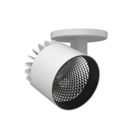 SPOT DE SOBREPOR LED SIRIUS ECO DE CANOPLA BIVOLT 10W 2700K | INTERLIGHT 2015-AB-W