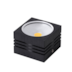 SPOT DE SOBREPOR LED VIENA 3000K 10W BIVOLT 5,7X8X8CM METAL PRETO | NORDECOR 6205