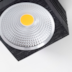 SPOT DE SOBREPOR LED VIENA 3000K 10W BIVOLT 5,7X8X8CM METAL PRETO | NORDECOR 6205