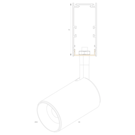 SPOT DE SOBREPOR P/ PERFIL LED DUPLO 14W 12V ALUMÍNIO | MISTERLED SLED9028 S33 SPOT DE SOBREPOR P/ PERFIL LED DUPLO 14W 12V ALUMÍNIO | MISTERLED SLED9028 S33