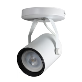 SPOT DE SOBREPOR USUAL Ø7,8X11,5CM ALUMÍNIO E ABS BRANCO | SKYLIGHT SKY-120BR SPOT DE SOBREPOR USUAL Ø7,8X11,5CM ALUMÍNIO E ABS BRANCO | SKYLIGHT SKY-120BR