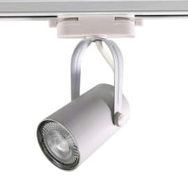 SPOT DE TRILHO CLASSIC DICRÓICA Ø5,2X17CM ALUMÍNIO BRANCO | PIX ILUMINAÇÃO 36506033