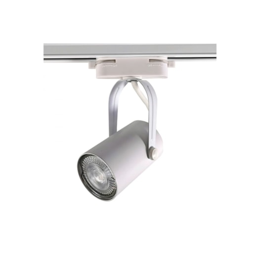 SPOT DE TRILHO CLASSIC DICRÓICA Ø5,2X17CM ALUMÍNIO BRANCO | PIX ILUMINAÇÃO 36506033