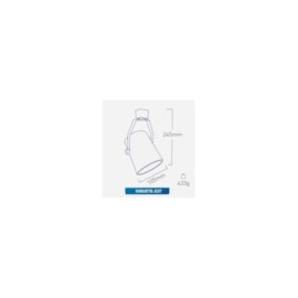 SPOT DE TRILHO CLASSIC PAR30 Ø10,5X24,5CM FERRO BRANCO | PIX ILUMINAÇÃO 36506037 SPOT DE TRILHO CLASSIC PAR30 Ø10,5X24,5CM FERRO BRANCO | PIX ILUMINAÇÃO 36506037