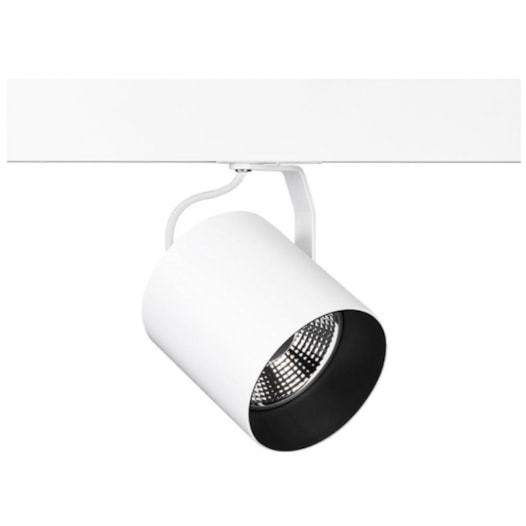 SPOT DE TRILHO FLOW AR111 Ø12,3X17CM ALUMÍNIO BRANCO | STELLA STL22457BR