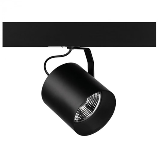 SPOT DE TRILHO FLOW AR111 Ø12,3X17CM ALUMÍNIO PRETO | STELLA STL22457PTO SPOT DE TRILHO FLOW AR111 Ø12,3X17CM ALUMÍNIO PRETO | STELLA STL22457PTO