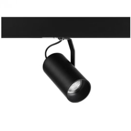 SPOT DE TRILHO FLOW PAR20 Ø7,2X13,2CM ALUMÍNIO PRETO | STELLA STL22453PTO SPOT DE TRILHO FLOW PAR20 Ø7,2X13,2CM ALUMÍNIO PRETO | STELLA STL22453PTO