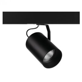 SPOT DE TRILHO FLOW PAR30 Ø10,4X16,1CM ALUMÍNIO PRETO | STELLA STL22454PTO SPOT DE TRILHO FLOW PAR30 Ø10,4X16,1CM ALUMÍNIO PRETO | STELLA STL22454PTO