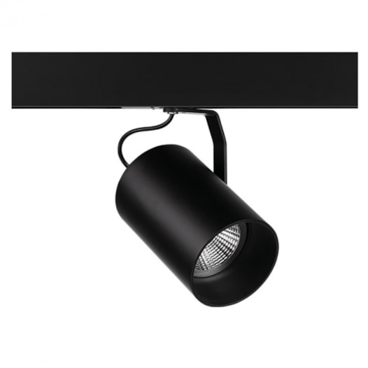 SPOT DE TRILHO FLOW PAR30 Ø10,4X16,1CM ALUMÍNIO PRETO | STELLA STL22454PTO SPOT DE TRILHO FLOW PAR30 Ø10,4X16,1CM ALUMÍNIO PRETO | STELLA STL22454PTO