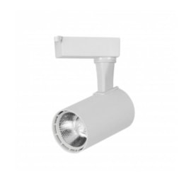 SPOT DE TRILHO LED 23° 4000K 10W BIVOLT 6,8X10,2X14CM ALUMÍNIO BRANCO | ROMALUX 30213