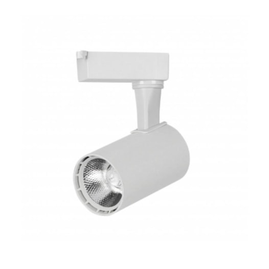 SPOT DE TRILHO LED 23° 4000K 10W BIVOLT 6,8X10,2X14CM ALUMÍNIO BRANCO | ROMALUX 30213 SPOT DE TRILHO LED 23° 4000K 10W BIVOLT 6,8X10,2X14CM ALUMÍNIO BRANCO | ROMALUX 30213