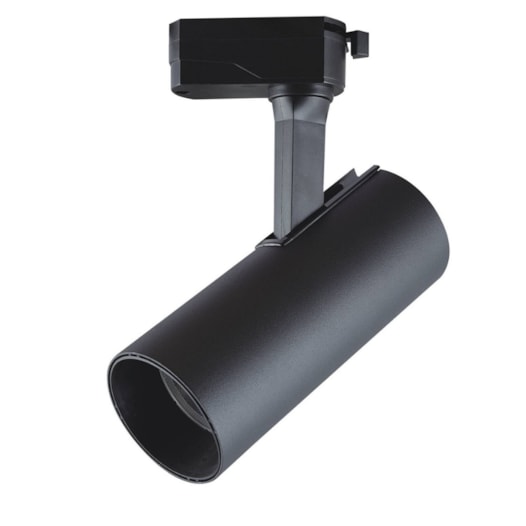 SPOT DE TRILHO LED BEZEL 3000K 7W BIVOLT ALUMÍNIO E ABS PRETO | SKYLIGHT SKY-1007/30PTO SPOT DE TRILHO LED BEZEL 3000K 7W BIVOLT ALUMÍNIO E ABS PRETO | SKYLIGHT SKY-1007/30PTO