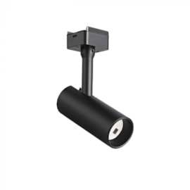 SPOT DE TRILHO LED INFINITY 3000K 7W 48V Ø3,6X14,5CM ALUMÍNIO PRETO | PIX ILUMINAÇÃO 36507443 SPOT DE TRILHO LED INFINITY 3000K 7W 48V Ø3,6X14,5CM ALUMÍNIO PRETO | PIX ILUMINAÇÃO 36507443