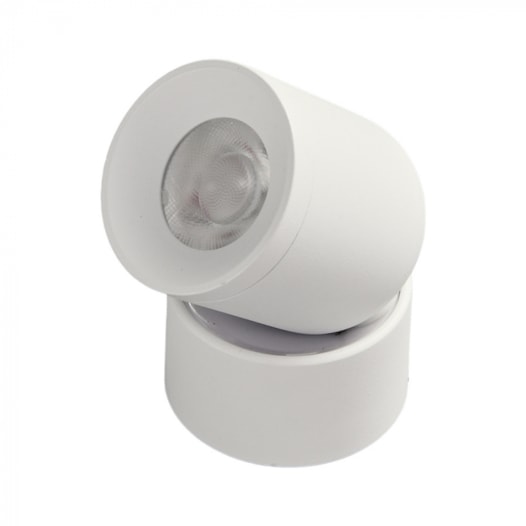 SPOT DE TRILHO LED INFINITY DOTTO IRC 90 3000K 7W 48V BRANCO | PIX ILUMINAÇÃO 36507624