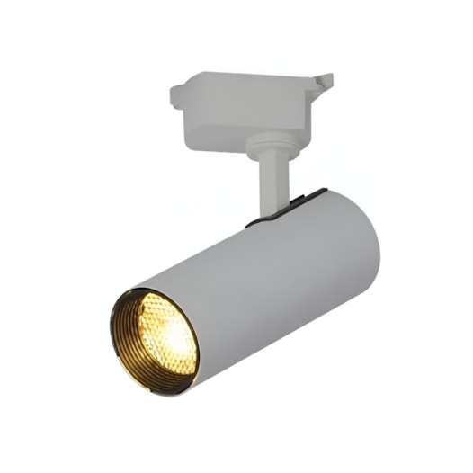 SPOT DE TRILHO LED OPHA ANTI-OFUSCANTE 4000K 10W BIVOLT 5X14X9CM ALUMÍNIO BRANCO | NORDECOR 6091