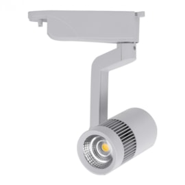SPOT DE TRILHO LED PREMIER 3000K 10W BIVOLT 3,2X10,4X11,5CM ALUMÍNIO BRANCO | NORDECOR S33111 SPOT DE TRILHO LED PREMIER 3000K 10W BIVOLT 3,2X10,4X11,5CM ALUMÍNIO BRANCO | NORDECOR S33111