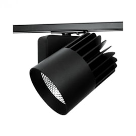 SPOT DE TRILHO LED SIRIUS BIVOLT 10º 10W 3000K | INTERLIGHT AD-2722-FE-W