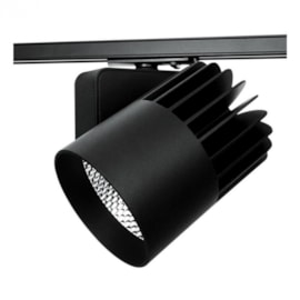 SPOT DE TRILHO LED SIRIUS DIMERIZÁVEL IRC>80 10W 3000K | INTERLIGHT AD 2722D-2-FE-W