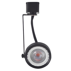 SPOT DE TRILHO MERAH 7,5X1,6X15,8CM ALUMÍNIO PRETO | NORDECOR S33011 SPOT DE TRILHO MERAH 7,5X1,6X15,8CM ALUMÍNIO PRETO | NORDECOR S33011