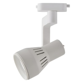 SPOT DE TRILHO OKO 7,5X13X7,5CM ALUMÍNIO BRANCO | NORDECOR S33040