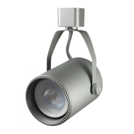 SPOT DE TRILHO USUAL Ø7,8X22CM ALUMÍNIO E ABS PRATA | SKYLIGHT SKY-012SL SPOT DE TRILHO USUAL Ø7,8X22CM ALUMÍNIO E ABS PRATA | SKYLIGHT SKY-012SL