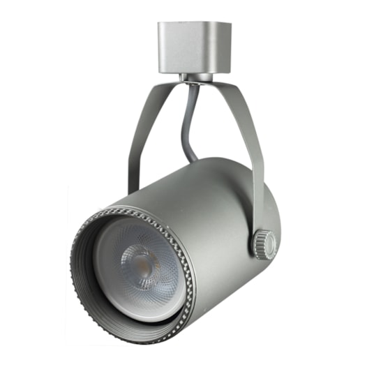 SPOT DE TRILHO USUAL Ø7,8X22CM ALUMÍNIO E ABS PRATA | SKYLIGHT SKY-012SL SPOT DE TRILHO USUAL Ø7,8X22CM ALUMÍNIO E ABS PRATA | SKYLIGHT SKY-012SL