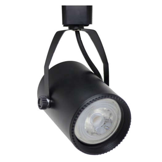 SPOT DE TRILHO USUAL Ø7,8X22CM ALUMÍNIO E ABS PRETO | SKYLIGHT SKY-012PTO SPOT DE TRILHO USUAL Ø7,8X22CM ALUMÍNIO E ABS PRETO | SKYLIGHT SKY-012PTO