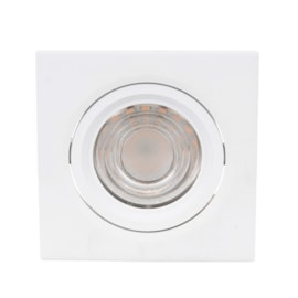 SPOT DIRECIONÁVEL QUADRADO LED SMART BIVOLT 5W DIMERIZÁVEL 3000K/6000K IP20 95X95X45MM BRANCO | GAYA 9815 SPOT DIRECIONÁVEL QUADRADO LED SMART BIVOLT 5W DIMERIZÁVEL 3000K/6000K IP20 95X95X45MM BRANCO | GAYA 9815