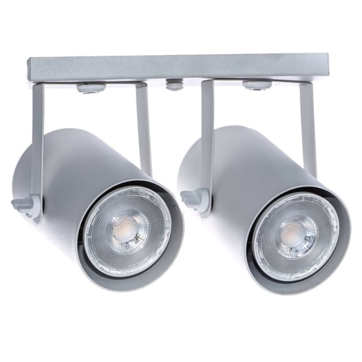 SPOT DIRECIONÁVEL SOBREPOR ALUMÍNIO 2XAR111 | BELLY E-074/2 SPOT DIRECIONÁVEL SOBREPOR ALUMÍNIO 2XAR111 | BELLY E-074/2